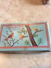 Ornamental Birds Vintage Red And Pink. Lifelike , Lightwieght. Cute. Crafts .