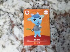 SHERB 425 Animal Crossing Amiibo Authentic Nintendo Mint Card From Series 5