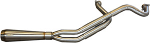 TRASK Assault 2-Into-1 Exhaust System Stainless Steel TM-5200 (For: Indian Roadmaster)