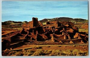 Postcard Wupatki Ruins Highway 89a near Flagstaff Arizona