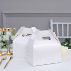 25 WHITE Tote Party Favor BOXES Party Treats Candy Gift Holders Events Supplies