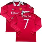 2022/23 Manchester United UCL Home Jersey #7 Ronaldo Large Long Sleeve NEW