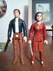 Vintage STAR WARS ESB lot Bespin Han Solo Complete and Bespin Leia Near Complete