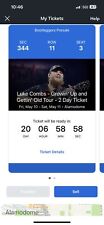 Luke Combs 2-Day Concert Tickets | San Antonio, TX | May 10-11
