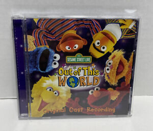 Sesame Street Live Out of This World CD 2003 Original Cast Recording Sunny Day