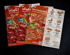 3 Sheets/ Pages of POPEYES Coupons  Expires  8-25-2024 Wings Perfect for Groups