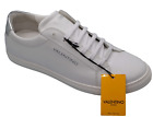 Valentino Men's Italy White Leather Lace Up Sneakers Shoes Size US 12 EU 45