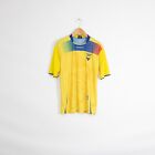 Ecuador National Team Soccer Jersey L - Yellow Blue Drako Football Kit