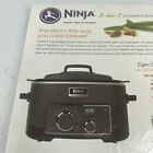 Ninja 6-Quart 3-in-1 Cooking System Slow Cooker Model MC702Q