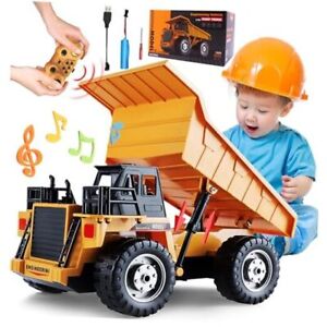 RC Dump Vehicle Toy for Kids - Remote Control Car for 6+ RC Truck Boys Toy