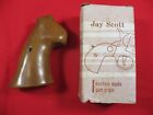 Jay Scott Walnut Target Oversized Grips for Ruger Security Six Revolver .38/357