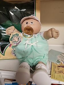 New ListingVintage Cabbage Patch Preemie Boy Doll -March of Dimes- W/birth Certificate