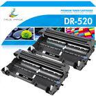2 Pack DR520 DR-520 Drum Unit For Brother MFC-8860DN 8870DW 8480DN HL-5250DNT