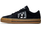 Converse X Peanuts One Star Ox Sneaker Shoes A01873C Black White Egret Gum Honey