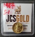 1987 $5 1/10oz Gold American Eagle