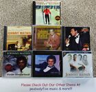 Lot Of 12  JOHNNY MATHIS CDS - Christmas, Guitars, Warm, Live, Winter, Here's †