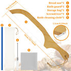 Bread Cutter Wooden Bread Bow Cutter 15.7 Inch Bread Saw with Wooden mcmCx