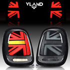 VLAND Smoke Black LED Tail Lights Assembly For 2014-2022 Mini Cooper F55 F56 F57 (For: More than one vehicle)