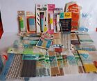 NEW Vintage Sewing Lot Collectible Lace Elastic Snaps Buttons Straight Pins Trim