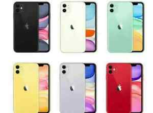 Apple iPhone 11 - 64GB & 128G - Fully Unlocked ALL CARRIERS AND ALL COLORS