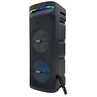 Portable Dual 10” Karaoke Party Speaker W/ Microphone - Bluetooth, USB, FM