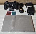 Sony PlayStation 2 PS2 Slim System Console, Controller & 2 8MB Cards [Works]