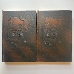 Virginia Rebirth of the Old Dominion -leather bound Philip Bruce 1929 Vols 1 & 2