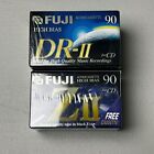Lot of 9 FUJI DR-II High Bias 90 Type 2 Blank Cassette Tapes 90 Minutes New.