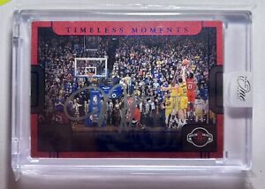 New Listing2022-23 Panini One & One James Harden Timeless Moments Auto 13/35 Jersey Number