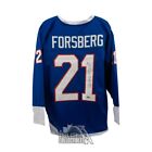 Peter Forsberg Autographed Quebec Custom Blue Hockey Jersey - BAS