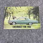 Vintage Original Chevrolet for 1961 Sales Brochure Booklet