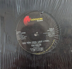 Raymun - Do You Feel Like I Feel 1983 12-inch Single Clockwork Records VG+ Rare