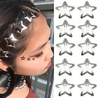 Y2K Metal Star Hair Clips Snap Hair Barrettes Non Slip Star Hair Accessories
