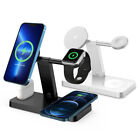 4in1 Magnetic Wireless Charger Station Dock For Apple iWatch 8/SE/7 iPhone 14 12