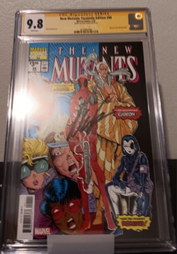 NEW MUTANTS FACSIMILE EDITION #98 CGC SS 9.8 signed Rob Liefeld Signature Series