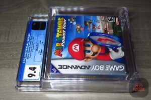 CGC 9.4 A+ - Mario Tennis: Power Tour Game Boy Advance, GBA 2005 NEW!