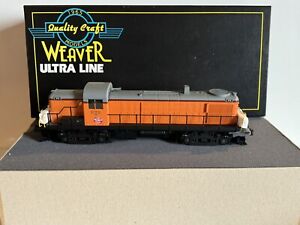 Weaver 3-Rail O Scale RS-3 Diesel Locomotive Milwaukee Road w/Box Non Powered