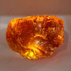CERTIFIED 2500.00 Ct Natural Raw Amber Orange Uncut Rough Loose Gemstone