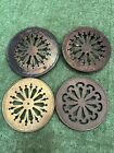 Lot Of Antique French Clock Parts- Back Doors