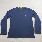 Polo Ralph Lauren Mens Polo Bear T-shirt size M Long Sleeve Blue Embroidered