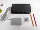Nintendo 3DS XL- Black- Console Charger Stylus Game