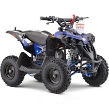 Kids Gas Powered ATV Blue MotoTec Renegade 40cc 4-Stroke Ages 6+ Off Road Fun ✅