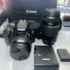 Canon EOS Rebel T7 24.1 MP Digital SLR Camera - Black (Kit 2 Lens 18-55,75-300
