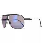 Carrera Men's Sunglasses Full Rim Matte Black Metal Aviator Frame 1043/S 0003