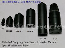1pc Fiber Collimator Focusing Lens Adjustable Spot SMA905 Coupling Beam Expander