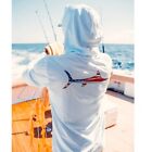 Men's Hooded Long Sleeve Performance Fishing Shirts Jersey For Fishing New