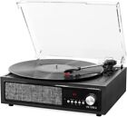Victrola Record Player 3-in-1 Bluetooth with Built in Speakers 3-Speed VTA-67-B