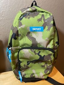 Fortnite Amplify Camouflage Backpack Kids Boys Girls Hiking School Camo Bookbag