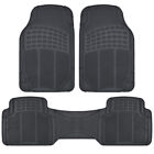 Car Floor Mats for Auto All Weather Rubber Liners Heavy Duty Fits Ford Vehicles (For: 2011 Ford Flex Limited 3.5L)