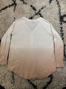Torrid Knit Button Up Sweater Cardigan - White Salmon/ Pink Size 00